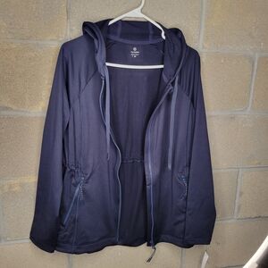 Talbots Dark Blue Activewear Jacket M